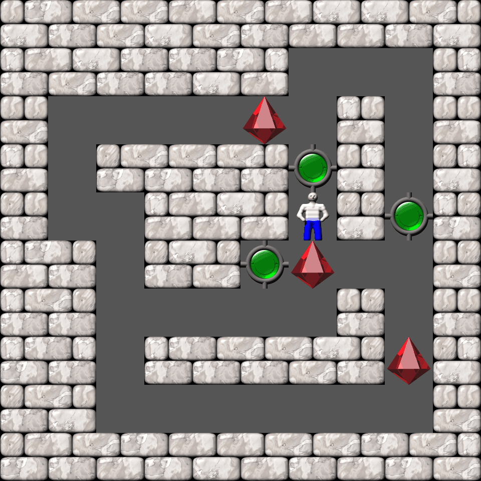 Sokoban Bugs509 collection level 125